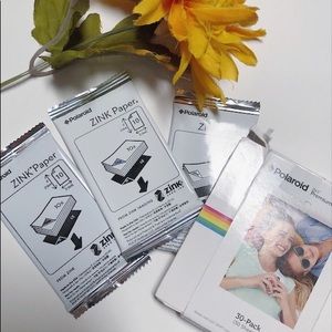 Polaroid film pack of 30-$29 or the single 10-$10